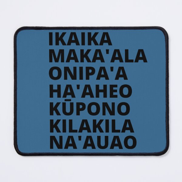 Item preview, native hawaiian values graphic designed and sold by maplunk.
