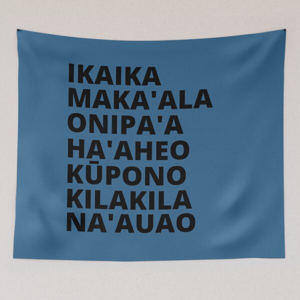 Item preview, native hawaiian values graphic designed and sold by maplunk.