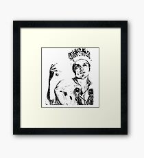 Moriarty Crown art Framed Print