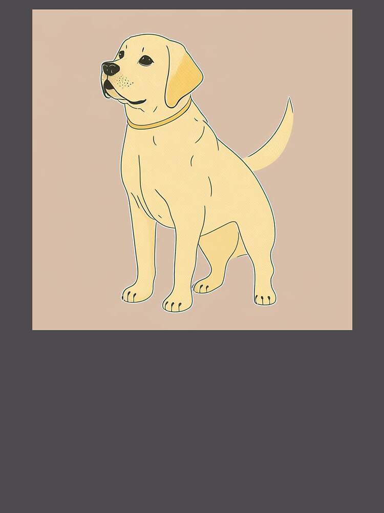 Thumbnail 6 von 6, Premium Oversized Pullover, Labrador Retriever designt und verkauft von Raccoonidae.