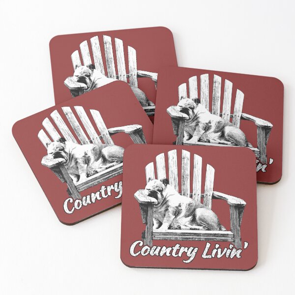 Item preview, Country Livin' - Sleeping Dog on Adirondack Chair designed and sold by Glenn Mueller.