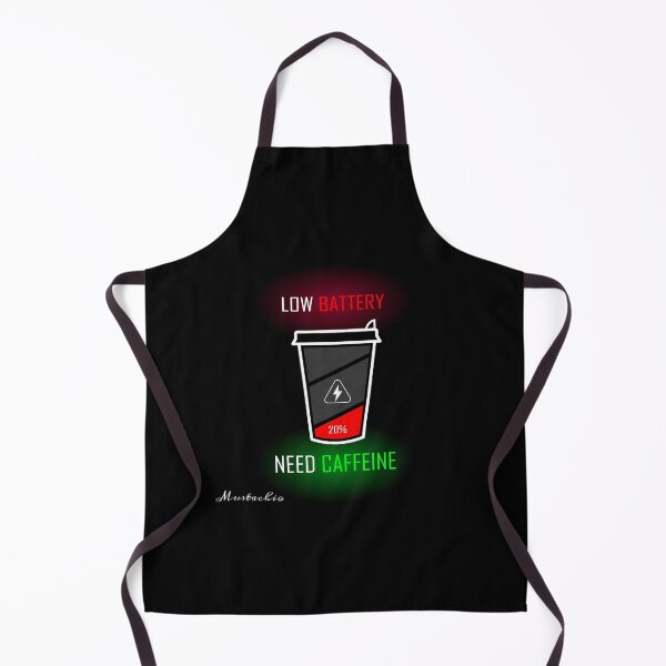 Item preview, Low Battery, Need Caffeine designed and sold by Mustachio-Draws.