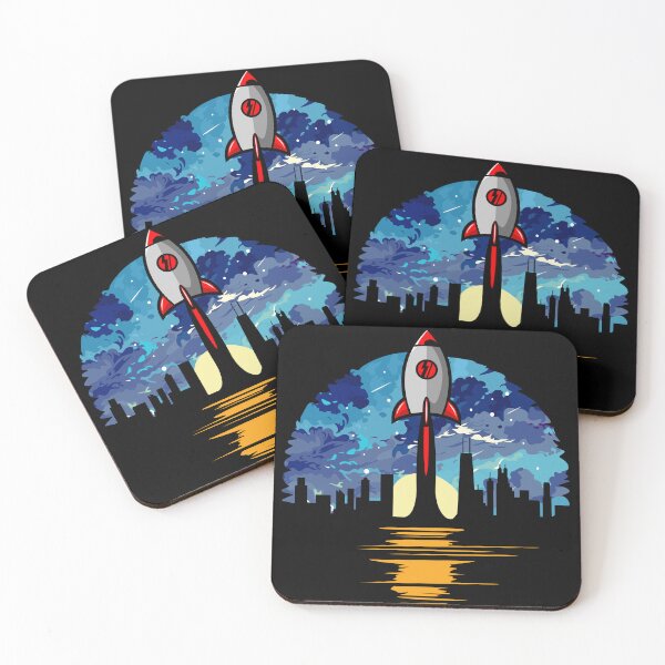 Item preview, Rocket | Launch | Sunset | designed and sold by ComputeUnit.