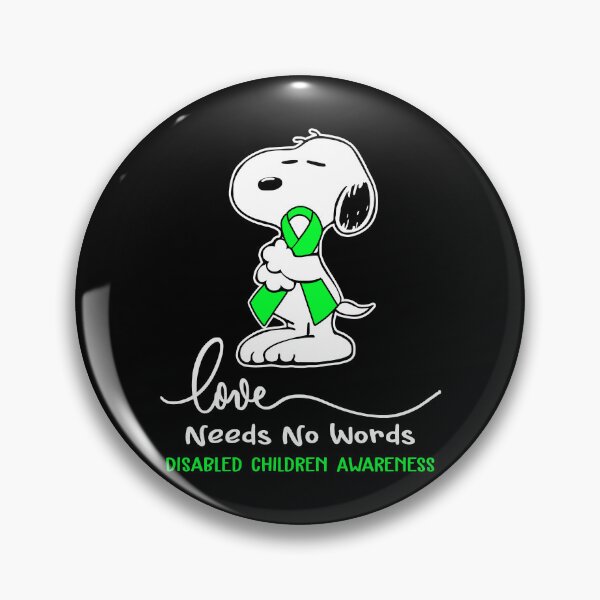 Item preview, Disabled Children Awareness - LOVE NEEDS NO WORDS designed and sold by Elise-Chapman.