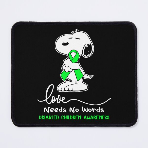 Item preview, Disabled Children Awareness - LOVE NEEDS NO WORDS designed and sold by Elise-Chapman.