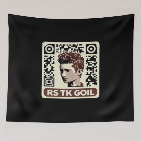 Artikelvorschau, Rickroll QR-Code-Aufkleber entworfen und verkauft von Unique-for-U.