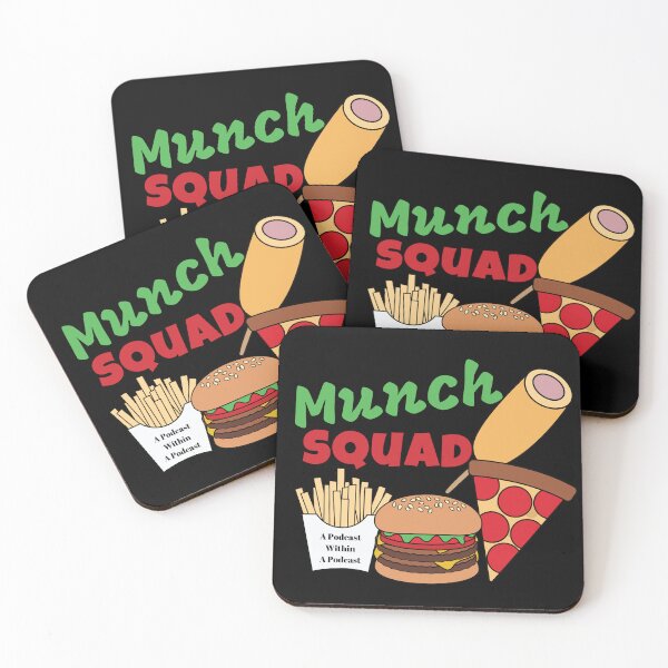 Item preview, Munch Squad - a Podcast within A Podcast - 3 Brothers talk about Food designed and sold by WigOutlet.