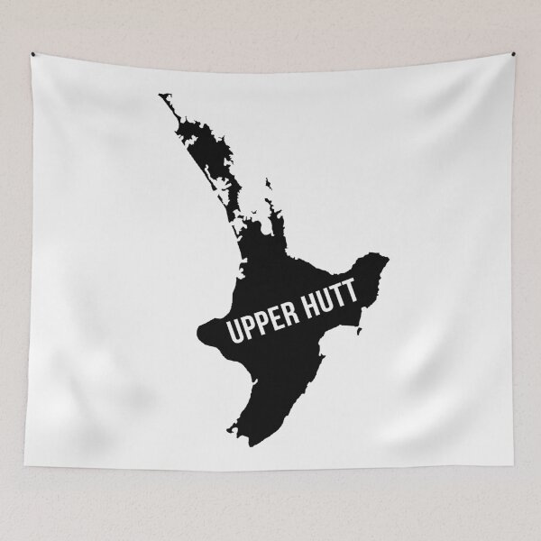 Item preview, Upper Hutt, New Zealand Silhouette designed and sold by CartoCreative.