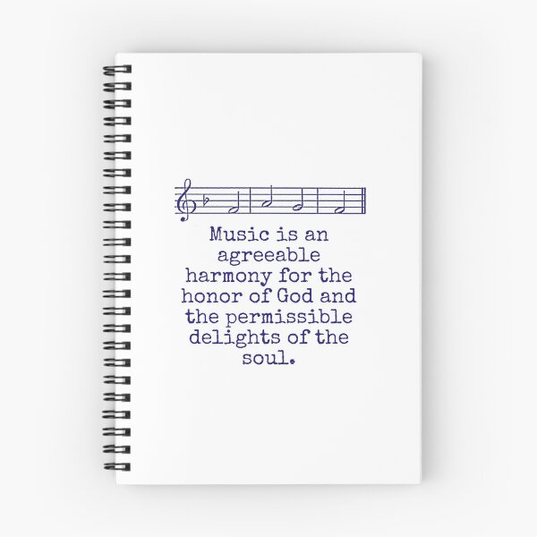 Item preview, Music Is An Agreeable Harmony - Music Quote  designed and sold by CrankyOldDude.
