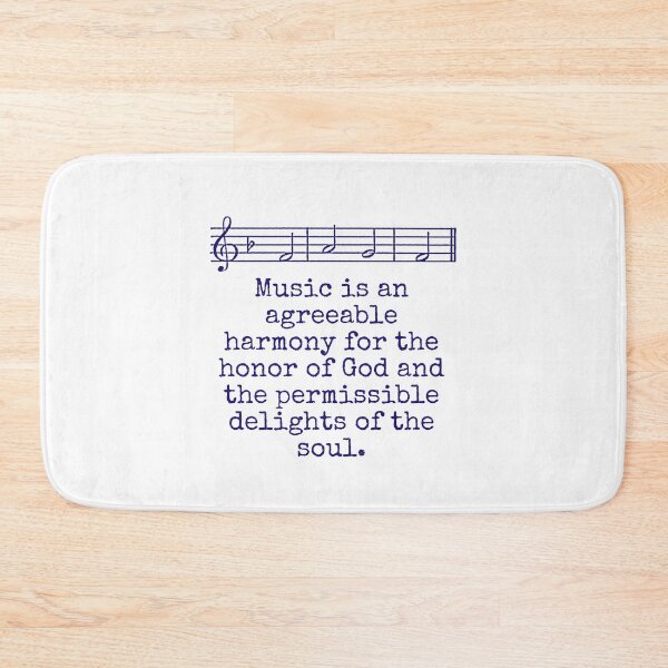 Item preview, Music Is An Agreeable Harmony - Music Quote  designed and sold by CrankyOldDude.