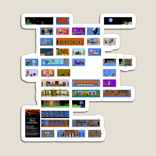 Item preview, maniac mansion levels designed and sold by Rooibos.