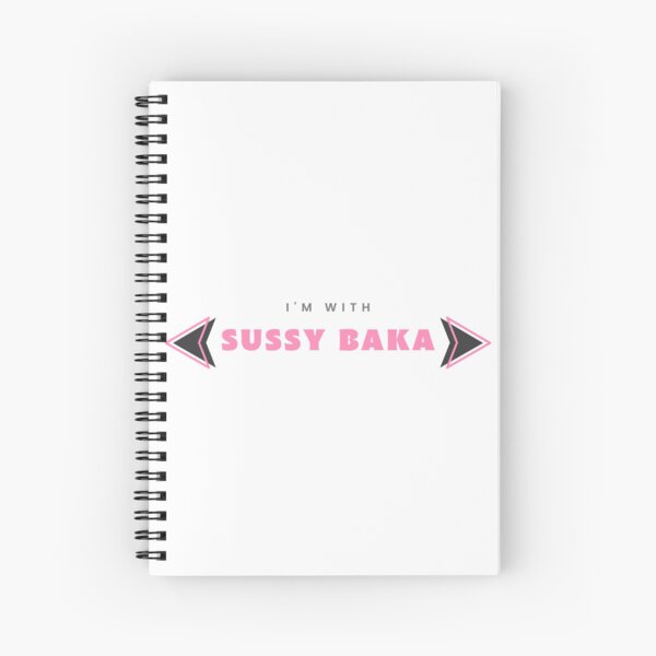 Sussy Baka, Sussy Baka Meme, ur such a sussy baka, Sussy, Baka, you re such  a sussy baka Classi Spiral Notebook for Sale by Otero Mccabe