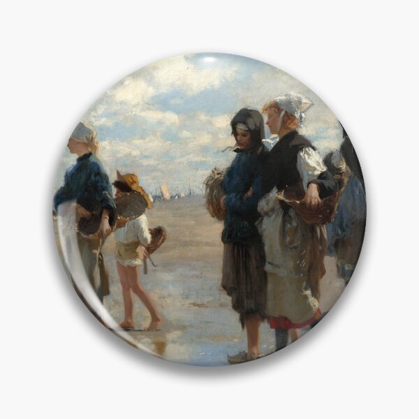 Item preview, Setting Out to Fish, 1878 by Sargent designed and sold by nextstepdesigns.