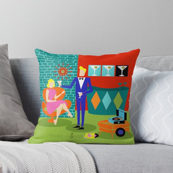 Vista previa del artículo con la obra «1960 retro pareja de Martini», diseñado y vendido por StrangeLilOnion.
