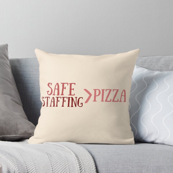 Item preview, Safe Staffing Over Pizza | Support Nurses | Essential Workers | Nursing designed and sold by DesignsRN.
