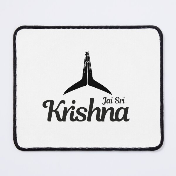 Item preview, Jai Sri Krishna, a Hindu greeting – Perfectly Unique and Memorable Gifts [004A] designed and sold by SattvaCentric.