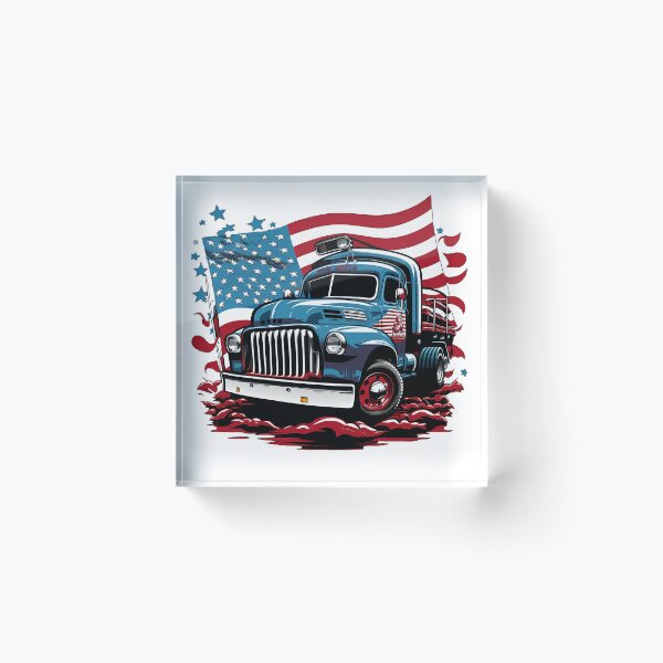 Item preview, American Trucker Design designed and sold by Coolea.