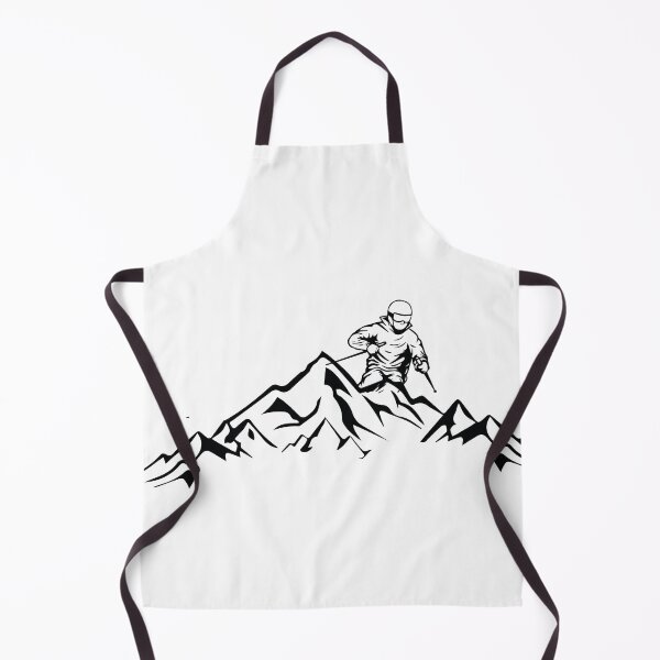 Item preview, Ski and Hiking Mountain Sketch, Snowboard, Snowboarding Gifts designed and sold by SkiMountain.