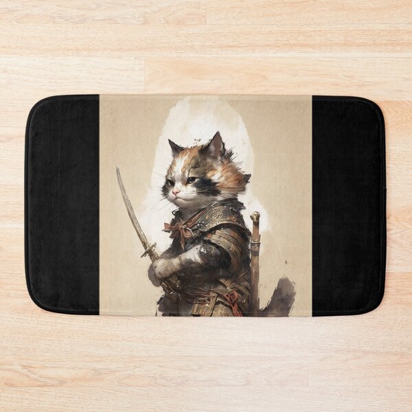 Item preview, Samurai Kitten 14 designed and sold by PrintedBeat.