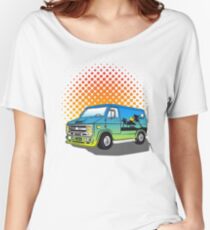 halftone Women's Relaxed Fit T-Shirt
