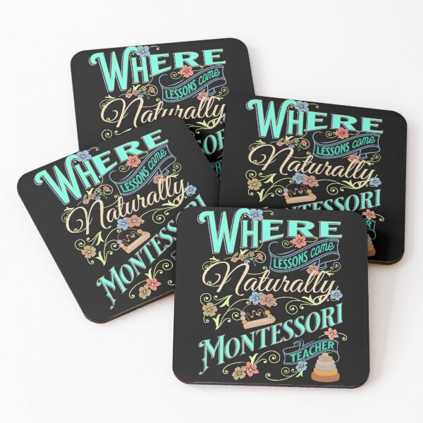 Item preview,  Montessori Teacher Quote designed and sold by SiYDesigns.