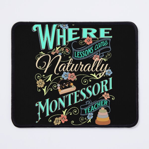 Item preview, Montessori Teacher Quote designed and sold by SiYDesigns.