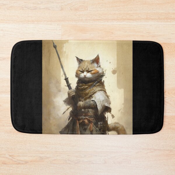 Item preview, Samurai Kitten 15 designed and sold by PrintedBeat.