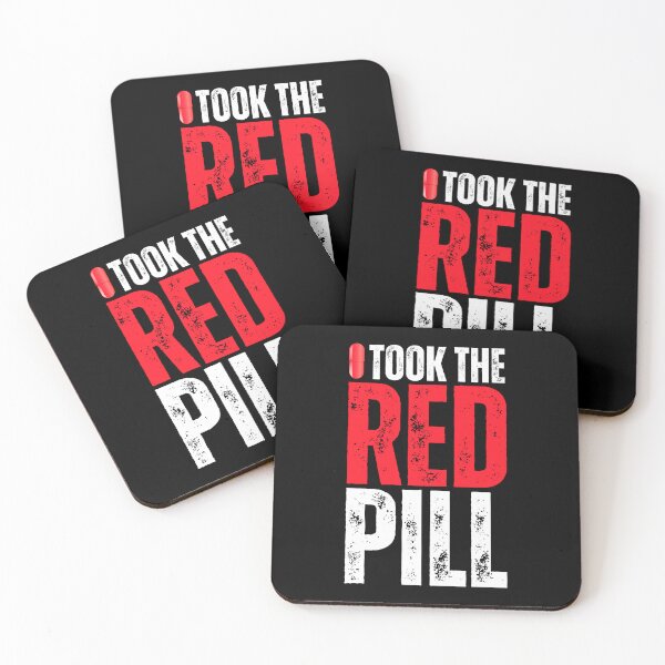 Item preview, I Took the Red Pill T-Shirt designed and sold by SqueakitySqueak.