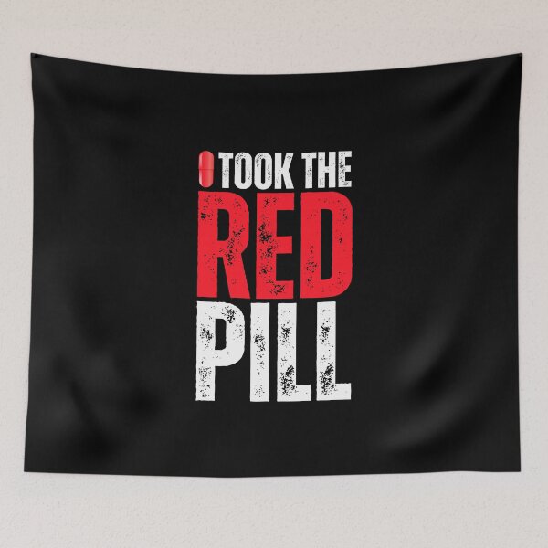 Item preview, I Took the Red Pill T-Shirt designed and sold by SqueakitySqueak.