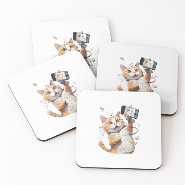 Item preview, Cat selfie designed and sold by alnamla.