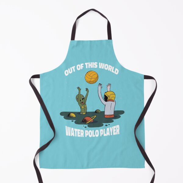 Item preview, Funny Water Polo Player Alien Cartoon designed and sold by MrEddie10.