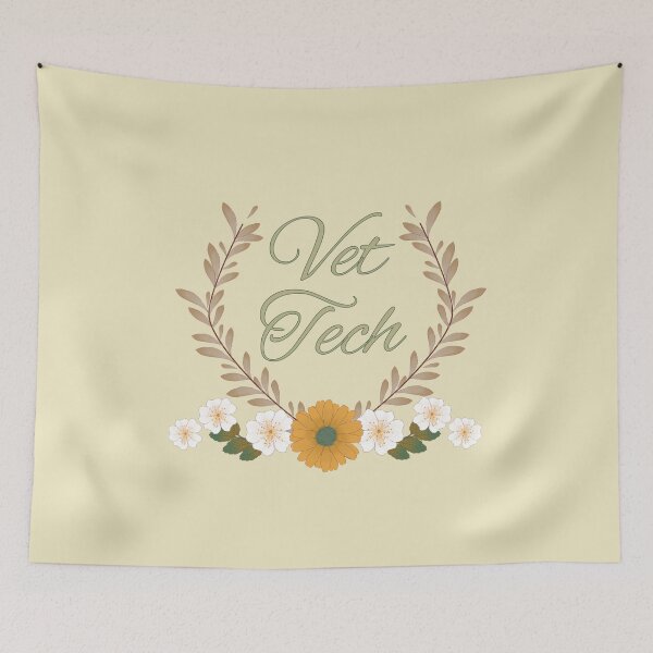 Item preview, Vet Tech Flowers designed and sold by ezleeamuzed.