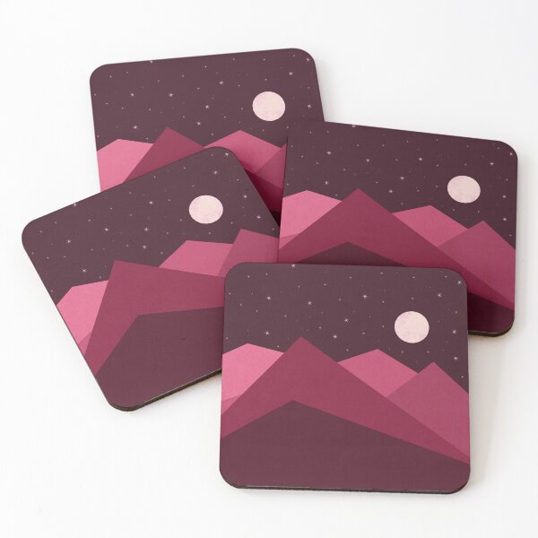 Item preview, Nightscape in red designed and sold by Javier Narváez Solarte.