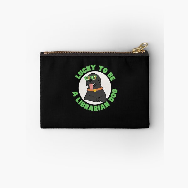 Item preview, Lucky to be a Librarian dog. designed and sold by sirilakk.