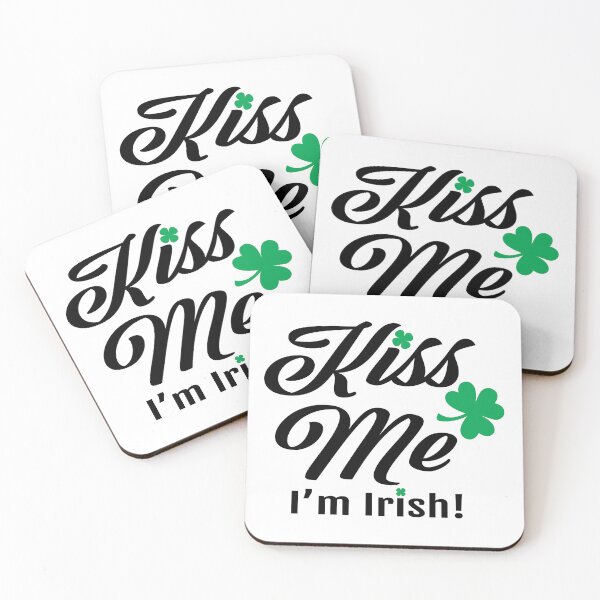 Item preview, Kiss me Im Irish! designed and sold by Freshinkshop.