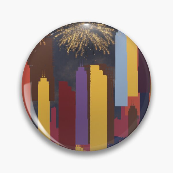 Item preview, City lights designed and sold by chuckletuckle.