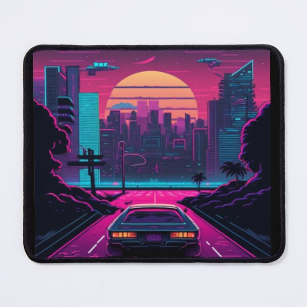 Item preview, retrowave city designed and sold by Jmacco.