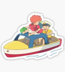Ponyo And Sosuke Sticker