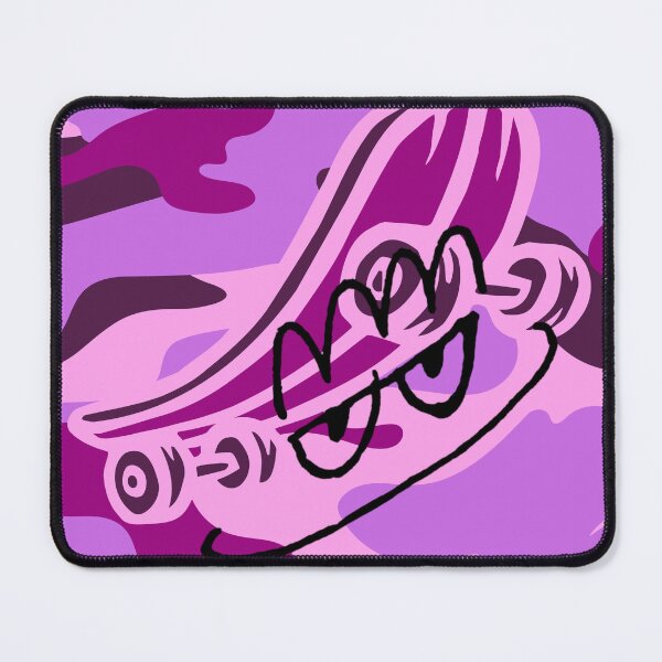 Item preview, Smirk Pink Camouflage Skateboard designed and sold by efoze.