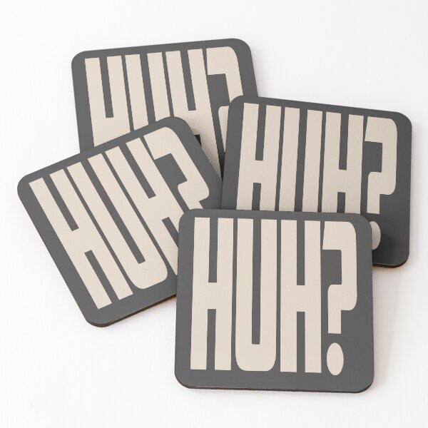 Item preview, HUH? Typography Design designed and sold by blocfurn.