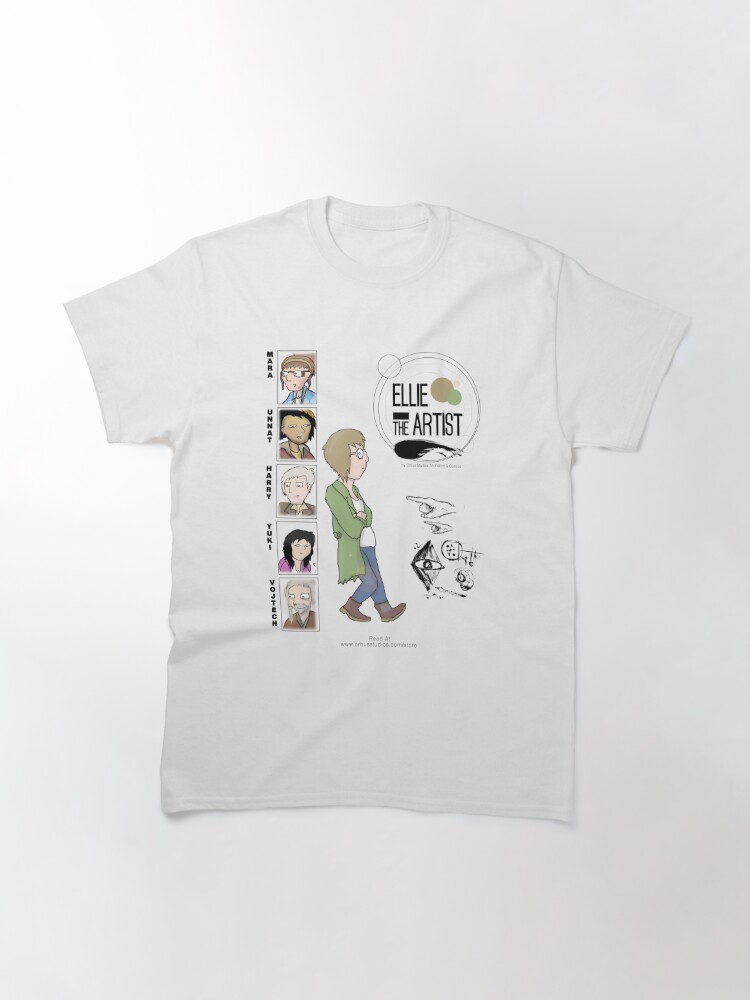 Classic T-Shirt, Ellie The Artist (Graphic Novel Series) designed and sold by Joey S. Hutton