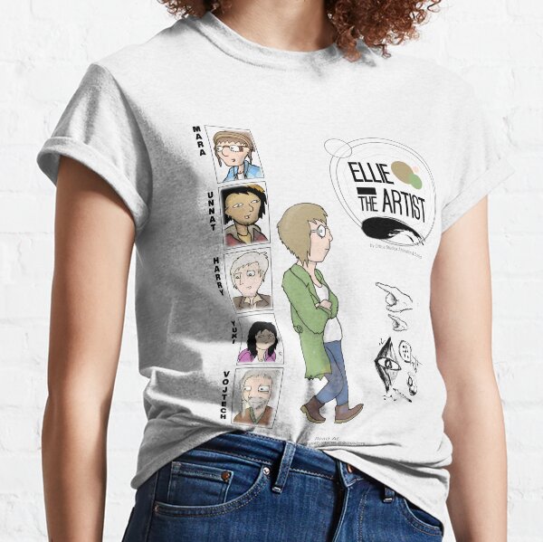 Ellie The Artist (Graphic Novel Series) Classic T-Shirt