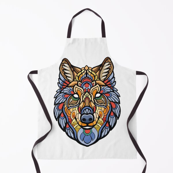 Item preview, Wolf Mandala designed and sold by OcelotStore.