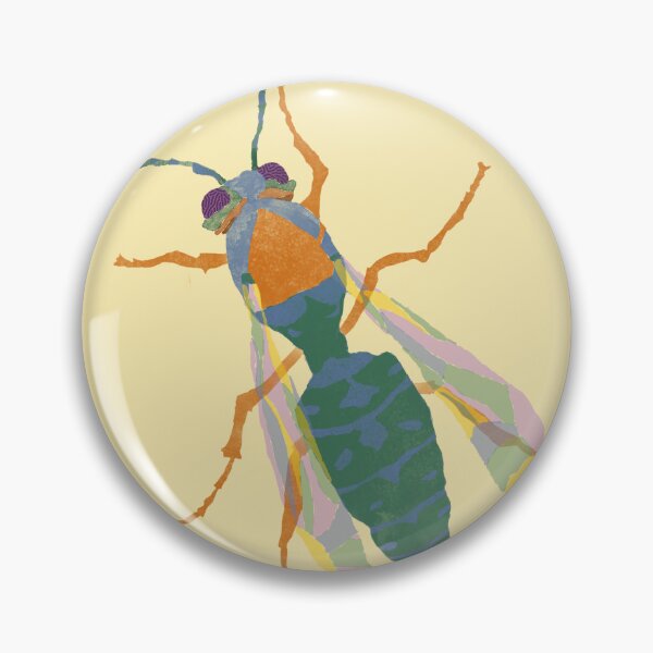 Item preview, Rainbow Yellowjacket Wasp  designed and sold by Intrepid-Dragon.