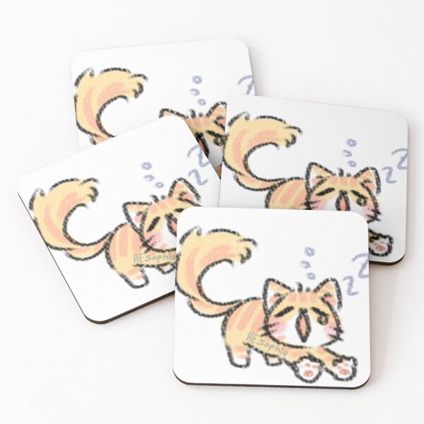 Item preview, A cat stretching designed and sold by Sohhhe.