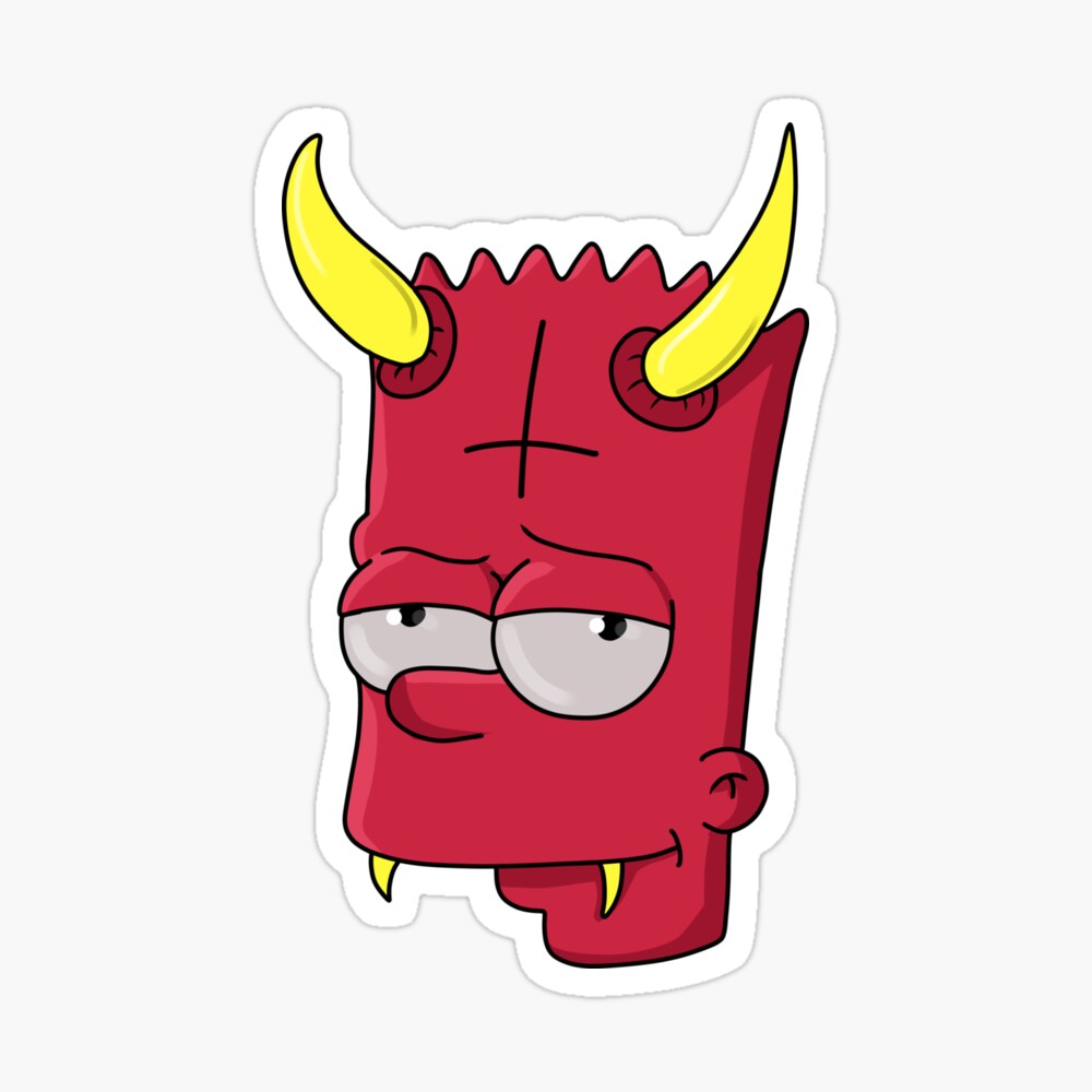 Bart simpson little devil