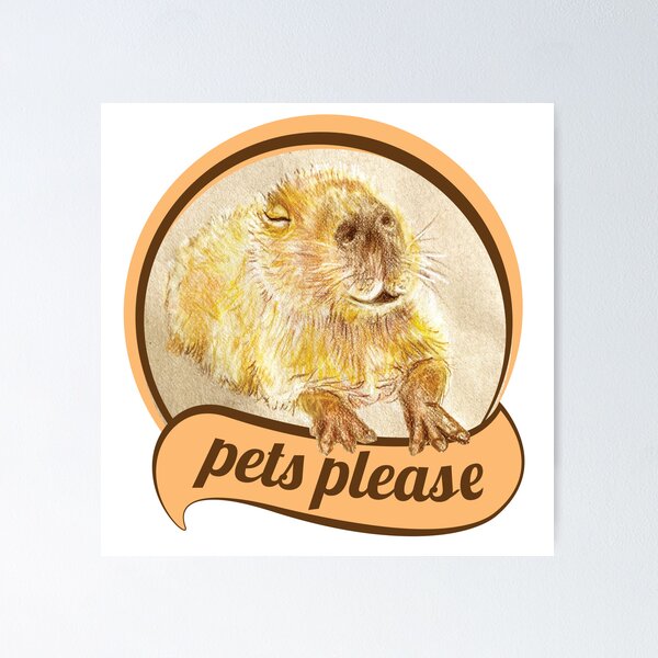 Item preview, Capy pets please designed and sold by umasharda.