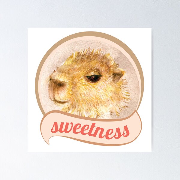 Item preview, Capy sweetness designed and sold by umasharda.