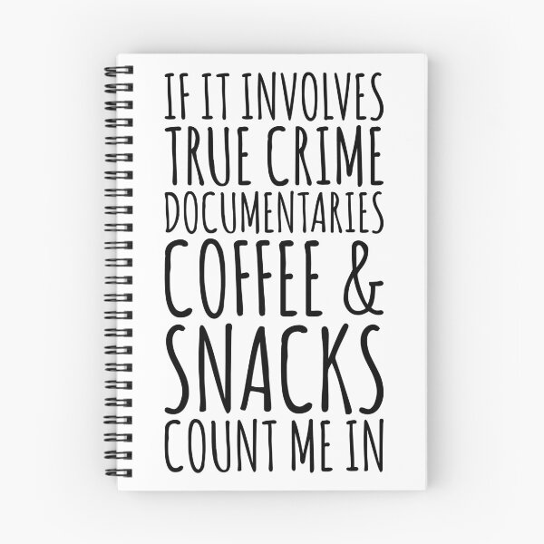 Item preview, True Crime Documentaries Coffee And Snacks designed and sold by kamrankhan.