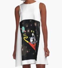 ROBOT EXPLORATION A-Line Dress